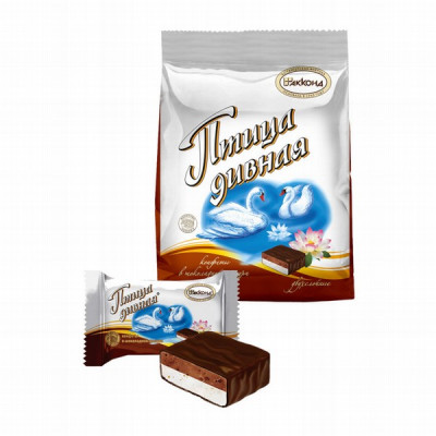 Šokolādes konfektes Ptica Divnaja 300g Akkond (25.04.2025) Krievija