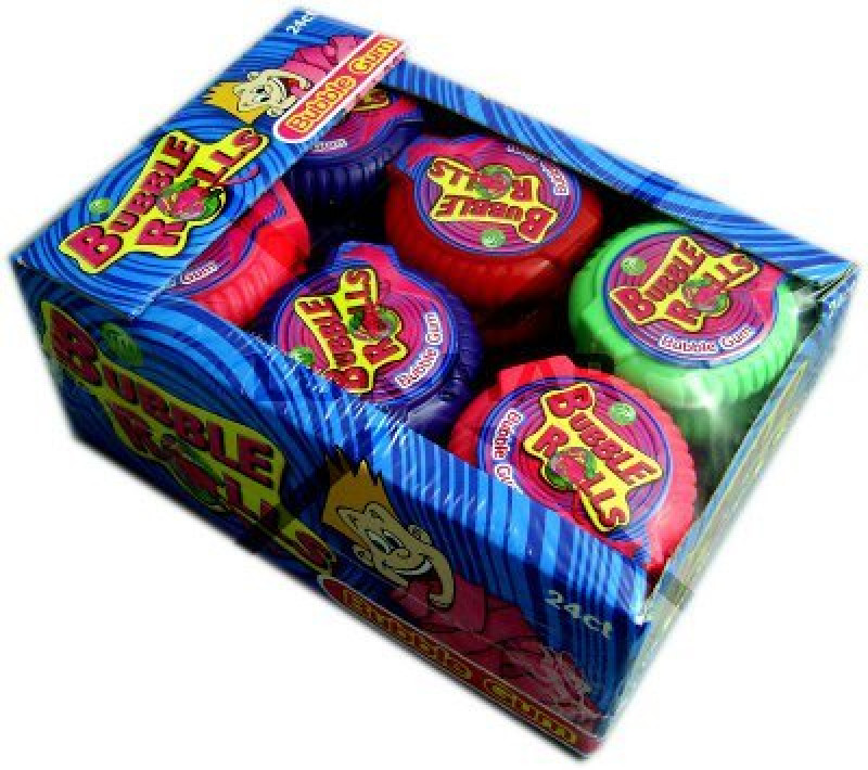 Košļājamā gumija Bubble rolls 18g*24gb (06.01.27) Ķīna