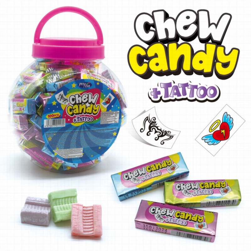 Mīkstā īriss Chew candy 9g*100gb (14.01.2027) Ķīna
