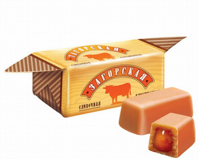Konfektes Zagorskaja Slivočnaja 0.5kg KDV 1/12 (12.07.2025) Krievija 
