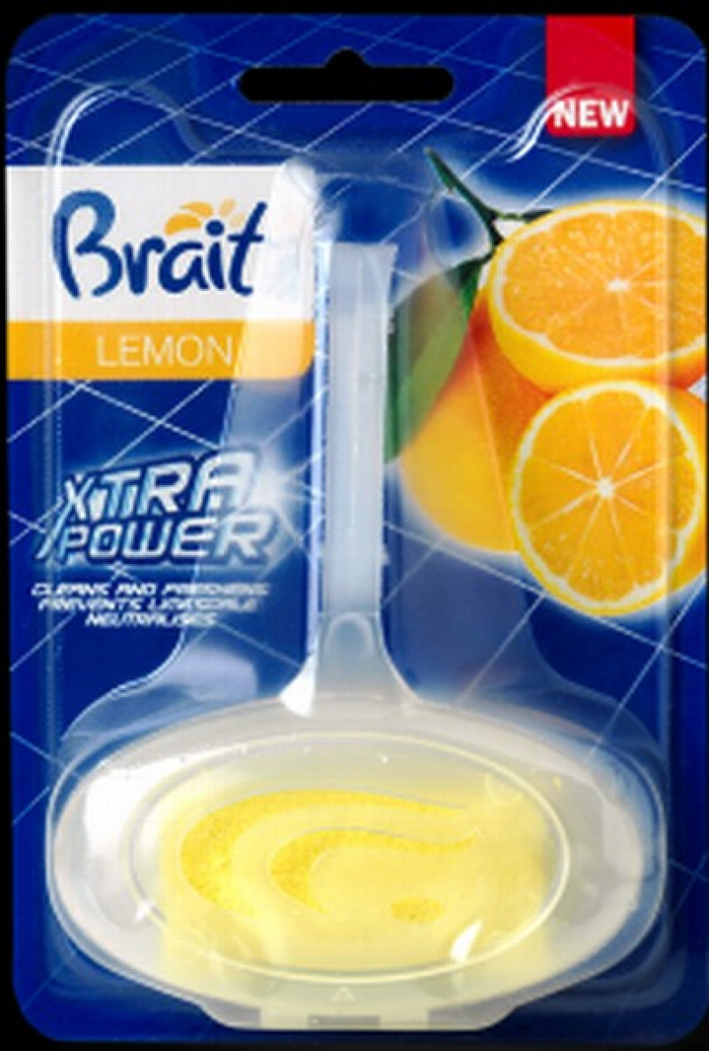 Tualetes bloks Brait Citrona 40g(05.04.26)
