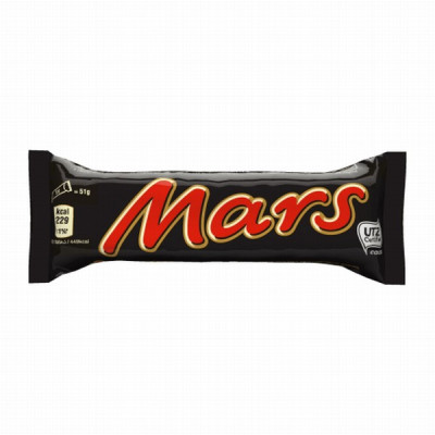 Šokolādes batoniņš Mars 51g 1/40 (12.10.25) Polija